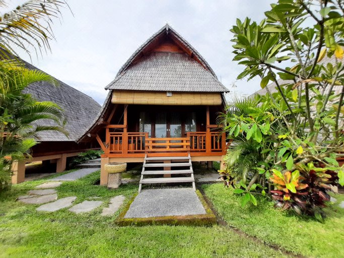 Pondok Lumbung Ubud-Dikelilingi Hamparan Sawah