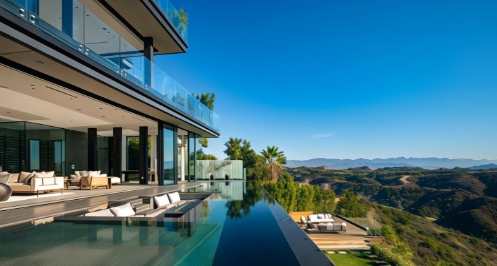 Sophisticated Modern Retreat in Bel Air