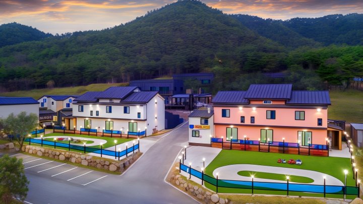 庆州 Star Kids Pool Villa(Gyeongju Star Kids Pool Villa)