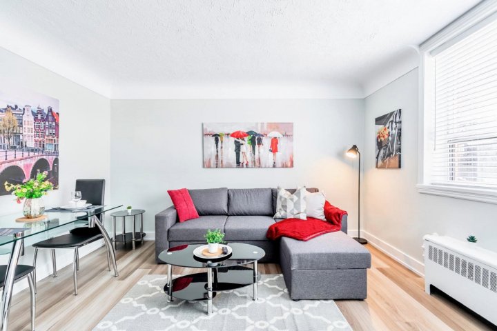 Bright and Spacious 1Br Apt with King Bed and Netflix!