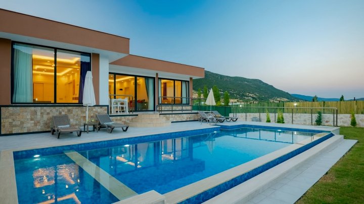 Outstanding Villa with Private Pool and Jacuzzi in Kas, Antalya