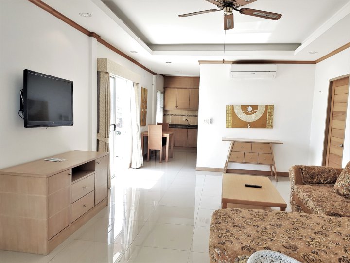 Baan Suan Lalana Tc 1 Bedroom Penthouse with Sea View Apartment Pattaya