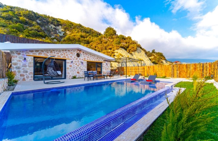 Outstanding Villa with Private Pool and Jacuzzi in Kas, Antalya