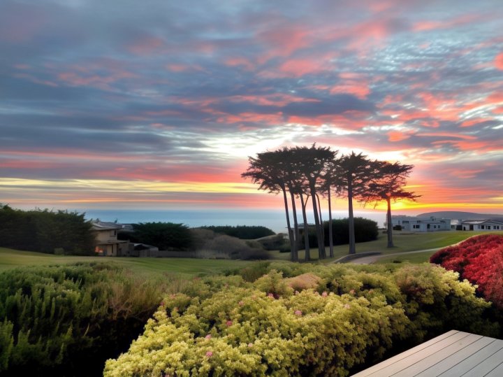 Panorama Ocean & Golf Fairway View