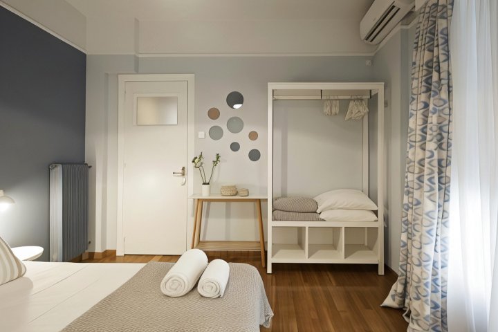 位于宪法广场的1卧室公寓-46平方米|带1个独立浴室(Apollonos Amalia One Bedroom)