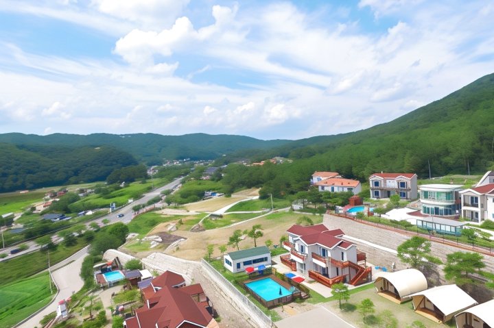 庆州Tohamsanrock度假屋(Gyeongju Tohamsan Rock Bed and Breakfast & Glamping)