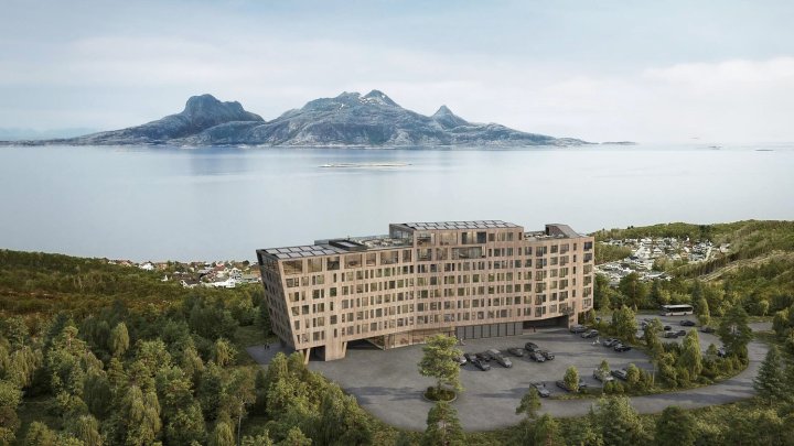 博多木酒店(Wood Hotel Bodø)