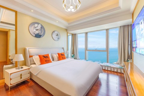 如锦庭海景公寓式酒店(大连东港商务区威尼斯水城店)