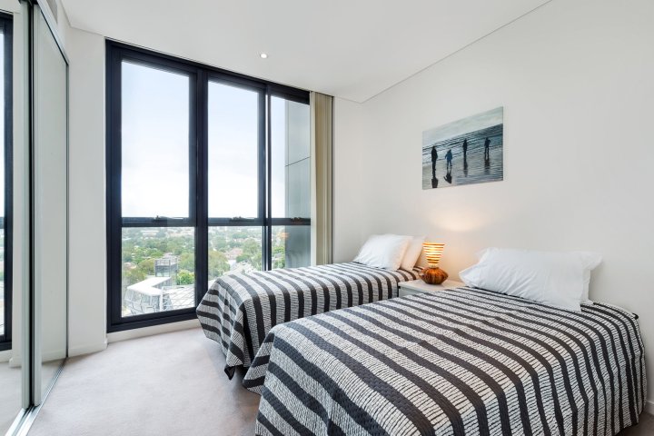 托普瑞德自助式双床公寓（603DEV）(Top Ryde Fully Self Contained 2 Bed Apartment (603Dev))