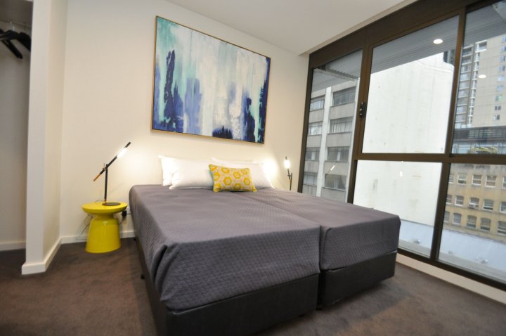 悉尼中央商务区设备齐全的现代化两卧室公寓 (202BAT)(Sydney CBD Fully Self Contained Modern 2 Bed Apartment (202Bat))
