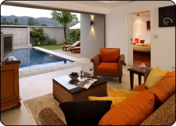 普吉岛RV三卧室私家泳池复式别墅(RV Three Bedroom Duplex Pool Villa Phuket)