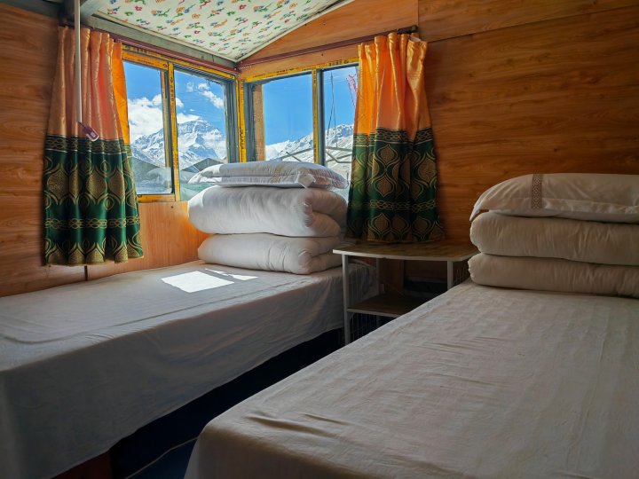 珠峰摩旅供养观景帐篷