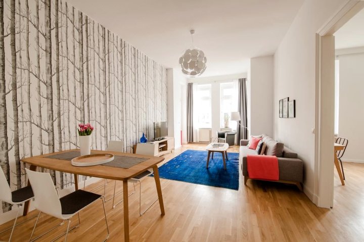 莱比锡苏德沃斯塔特设计公寓(Design Apartment in Der Leipziger Südvorstadt)