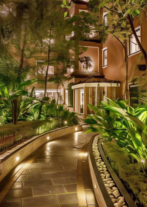旅行酒店，一个热带庭院(Hotel Thrive, A Tropical Courtyard)