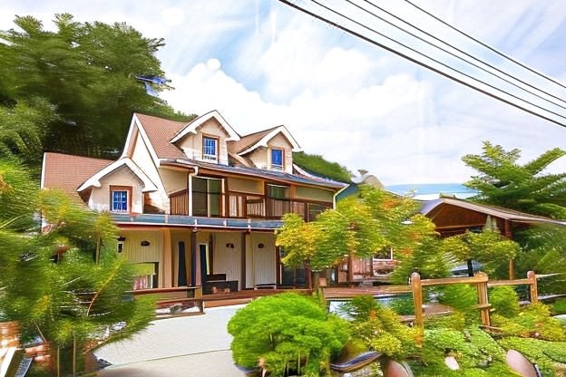 鹏壤松业露台旅馆(Songgye Terrace Punggyeong Pension)