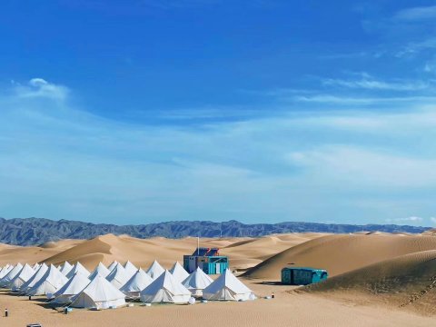 中卫沙坡头漠港星空国际沙漠露营地