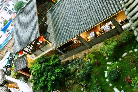 阳朔河岸竹林度假酒店