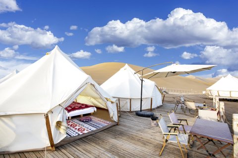 敦煌丝路戈行沙漠露营基地