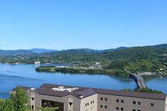 湖上百景 滨名湖馆山寺庄(Kojo Hyakkei Hamanako Kanzajiso)