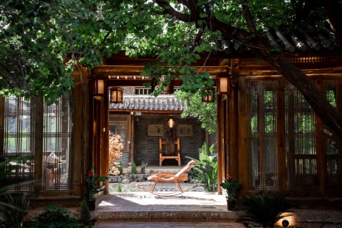 丽江束河古溪庭院客栈