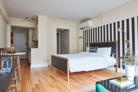 松德尔现代 1 居布鲁克林酒店(Mid-Century Brookline Suites by Sonder)