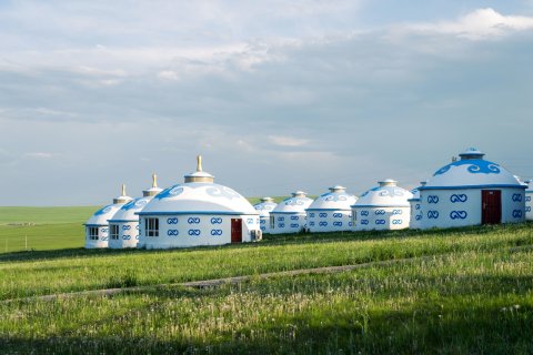 额尔古纳弘吉剌部蒙古大营