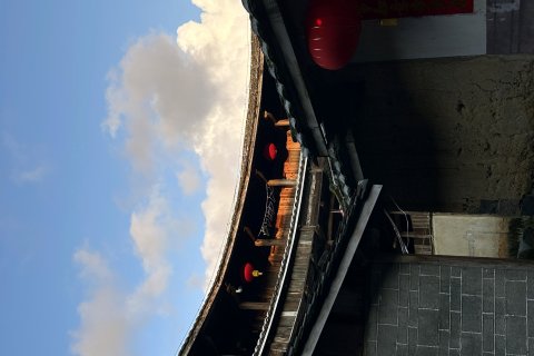 龙岩初溪土楼余庆楼客栈