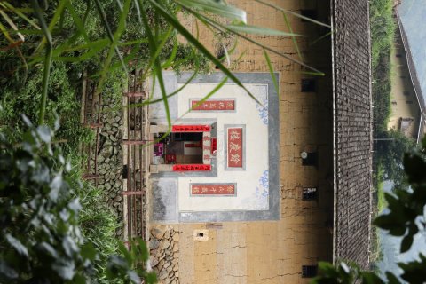 龙岩初溪土楼余庆楼客栈