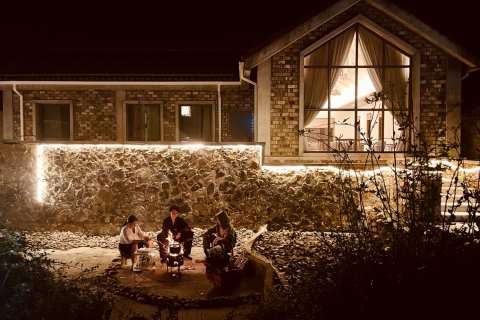 岱山锦上云宿·海上花开