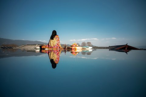 花筑·阳光三地丨Cloud天空之境·落日晚霞观景美宿(束河古镇店)
