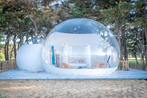 烟台爱往度假养马岛营地