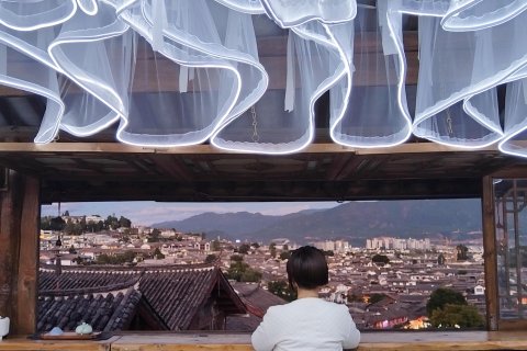 丽江真美狮山观景客栈(四方街大水车店)