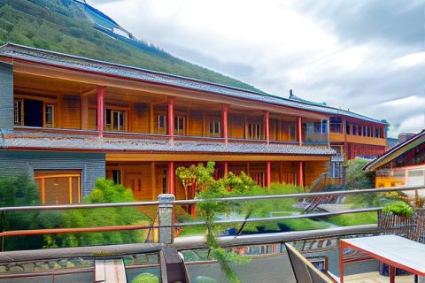 香格里拉虎跳峡茶马客栈