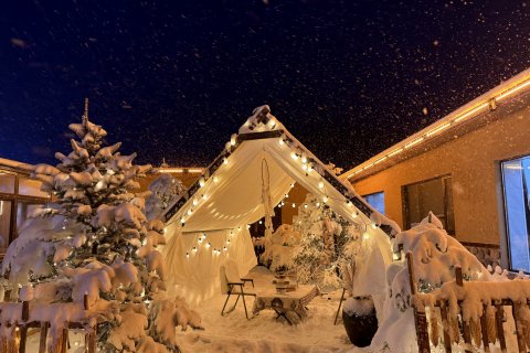 五常珊珊雪谷驿站