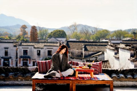 宏村木画说观景民宿(月沼店)