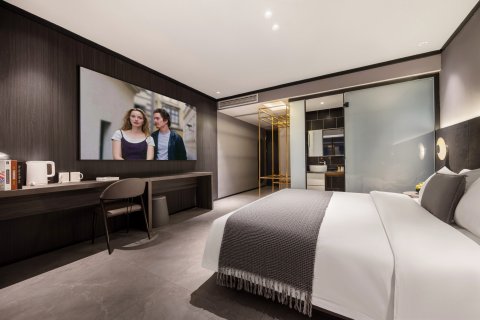 邻度丨高空江景·LD云端设计师酒店(重庆解放碑步行街洪崖洞店)