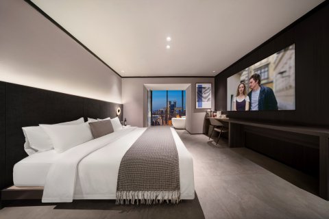 邻度丨高空江景·LD云端设计师酒店(重庆解放碑步行街洪崖洞店)