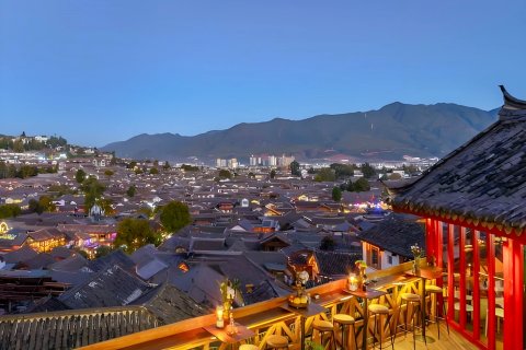 丽江悦庭丨360度空中露台·古城极景·雪山美宿