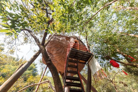 九州驿站(英德天门沟驿站树屋村)