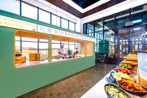 中卫金沙海火车主题旅馆