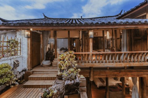 Simuju Inn思慕居·纳西东巴风｜多肉花园｜阳光小院