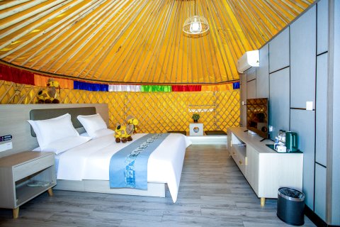 七彩丹霞一米阳光客栈