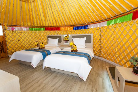 七彩丹霞一米阳光客栈