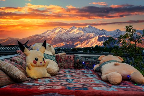 漫慢小筑cloud layer云端观古城全景空中花园美宿(丽江古城店)