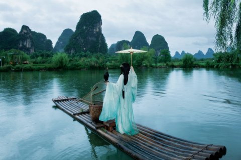 蔽龙阁天空之境旅拍酒店(阳朔十里画廊遇龙河店)