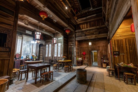 黟县南屏半榻山房