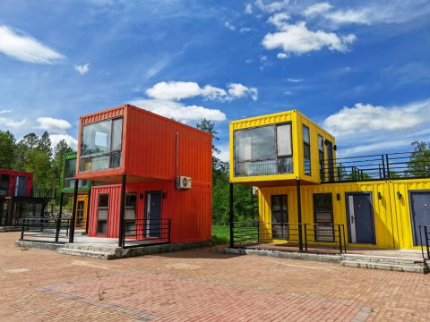 漠河集装箱旅馆