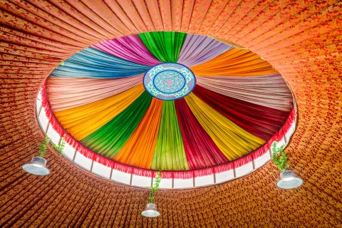 呼伦贝尔市陈巴尔虎旗金骄草原非遗传统蒙古包民宿