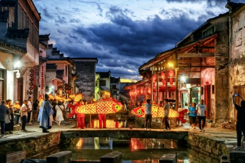 黄山唐模法国家庭旅馆