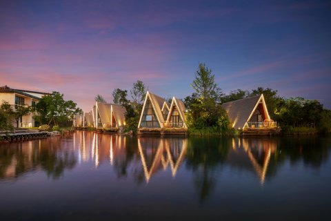 婺女洲度假区五显财神岛轻奢酒店